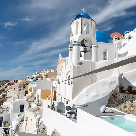 Santo Blue Horizon - The Blue Domes View * Oia