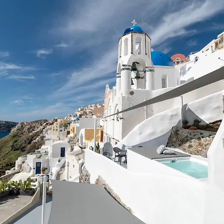 فيلة Santo Blue Horizon - The Blue Domes View