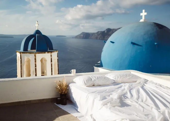 Santo Blue Horizon - The Blue Domes View 빌라 *