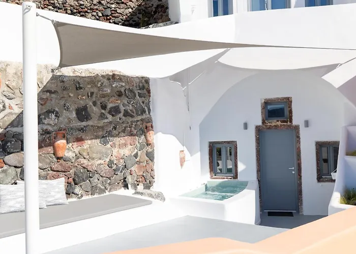 Santo Blue Horizon - The Blue Domes View 이아