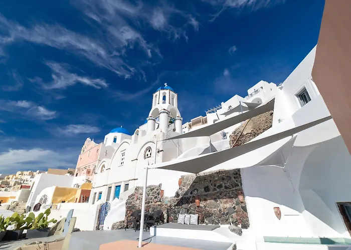 Santo Blue Horizon - The Blue Domes View 빌라 *