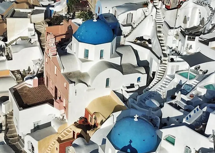 Santo Blue Horizon - The Blue Domes View * Oia