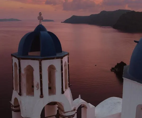 فيلة Santo Blue Horizon - The Blue Domes View