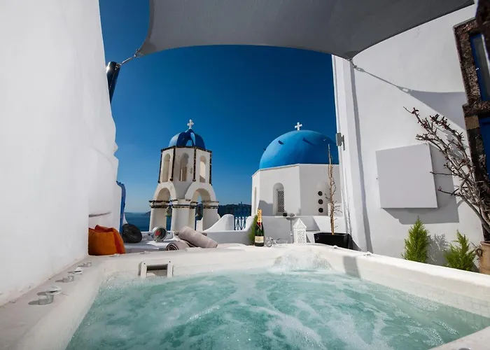 فيلة Santo Blue Horizon - The Blue Domes View