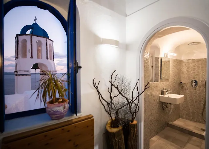 Santo Blue Horizon - The Blue Domes View فيلة أويا