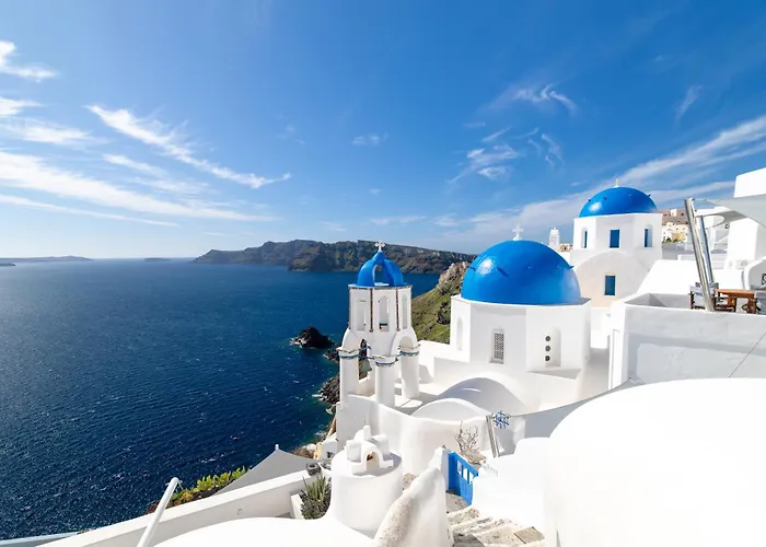 Santo Blue Horizon - The Blue Domes View וילה *